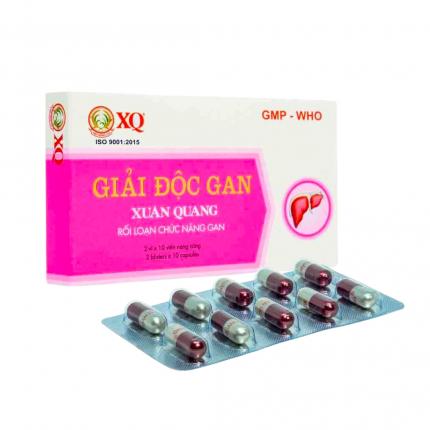 GIẢI ĐỘC GAN XUÂN QUANG - Hỗ trợ chức năng gan