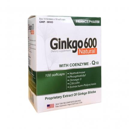 Ginkgo 600 Natural with coenzyme Q10