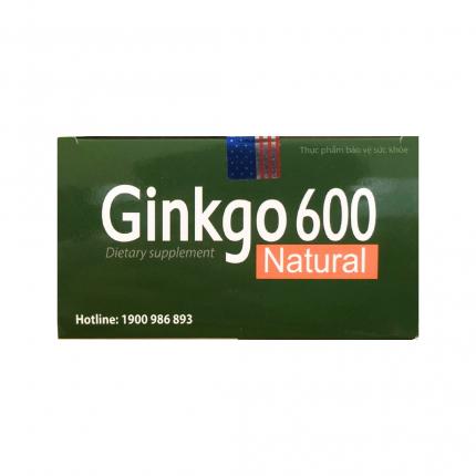 Ginkgo 600 Natural with coenzyme Q10