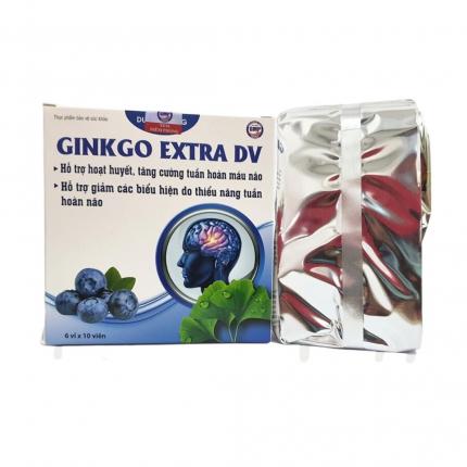 Ginkgo Extra DV - Hỗ trợ hoạt huyết, tăng tuần hoàn nã