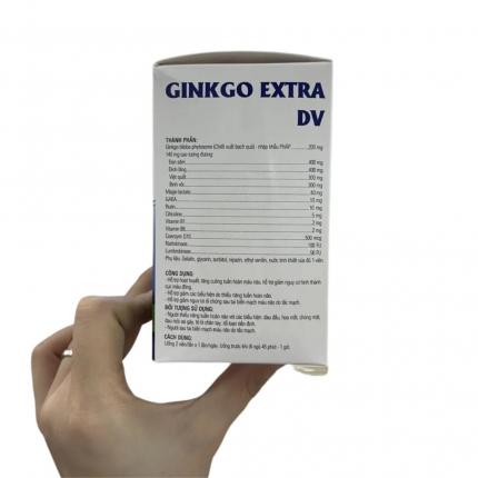 Thành phần của Ginkgo Extra DV