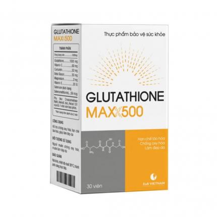 Glutathione Maxx 500 - Ngăn ngừa lão hoá da