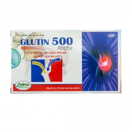 Glutin 500 Abipha - Hỗ trợ cải thiện tình trạng khớp