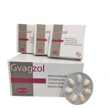 Gvagzol hộp 1 vỉ x 7 viên