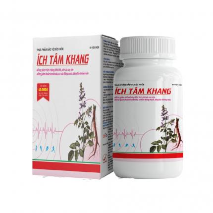 Hộp Ích Tâm Khang 1 lọ 90 viên nén