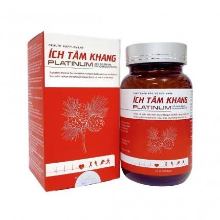 Ích Tâm Khang Platinum - Cải thiện tình trạng đau thắt ngực