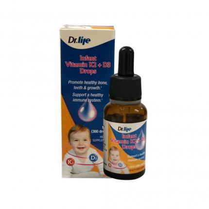 Infant Vitamin K2 + D3 Drops - Hỗ trợ phát triển xương răng cho trẻ