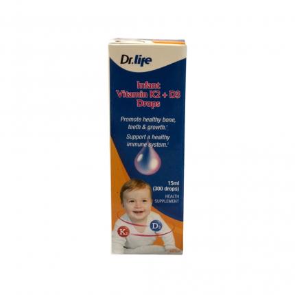 Infant Vitamin K2 + D3 Drops - Hỗ trợ phát triển xương răng cho trẻ