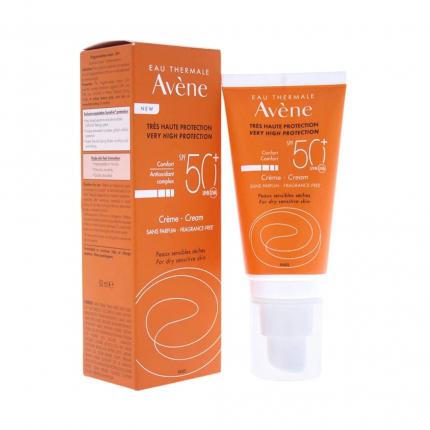 Kem chống nắng bảo vệ da khô, nhạy cảm Protection Cream SPF 50+ 50ml Avene