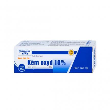 Mặt trước Kẽm oxyd 10% Điều Trị Các Bệnh Da Và Nhiễm Khuẩn Da