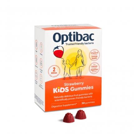 Kẹo dẻo OptiBac Kids Gummies bổ sung lợi khuẩn