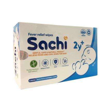 Khăn hạ sốt Sachi 2y+ - Hạ nhiệt, giảm sốt cho trẻ