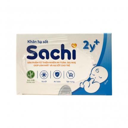 Khăn hạ sốt Sachi 2y+ - Hạ nhiệt, giảm sốt cho trẻ