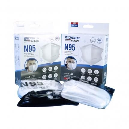 Khẩu trang bảo hộ Biomeq Mask N95 hộp 10 cái giá tốt