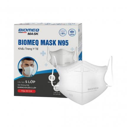 Khẩu trang bảo hộ Biomeq Mask N95 hộp 30 cái giá tốt