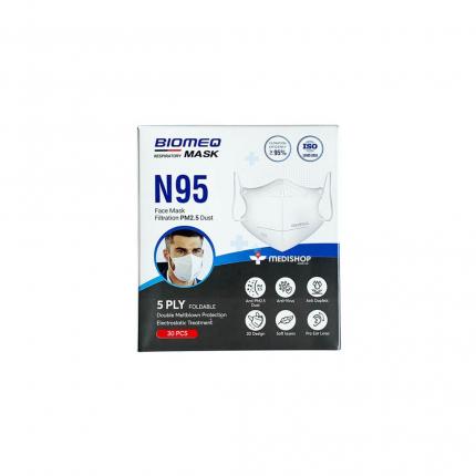 Khẩu trang bảo hộ Biomeq Mask N95 hộp 30 cái giá tốt