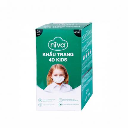 Khẩu Trang Niva 4D Kids