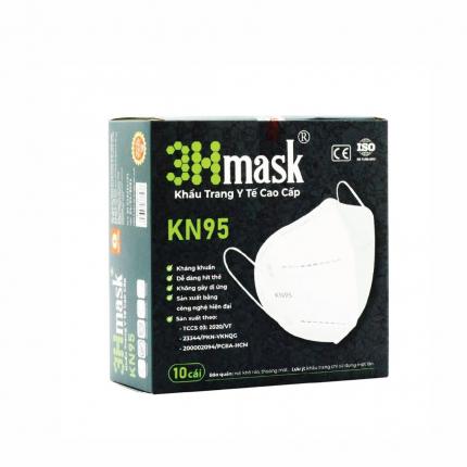 Khẩu Trang Y Tế Cao Cấp KN95 3Hmask Vĩnh Tiến