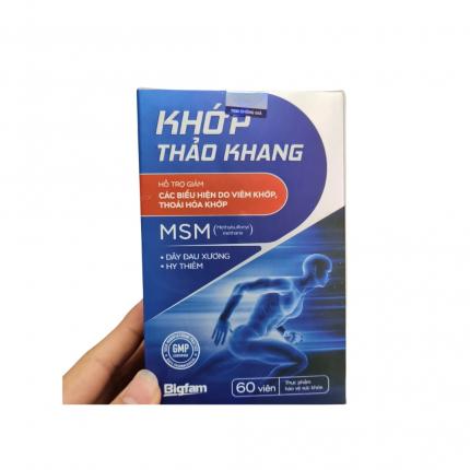 Khớp Thảo Khang - Hỗ trợ khớp vận động linh hoạt