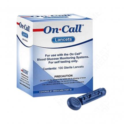 Kim lấy máu On Call Lancets cho máy đo đường huyết On Call Plus