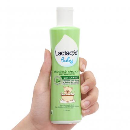 Lactacyd Baby Extra Milky - Sữa tắm gội cho bé