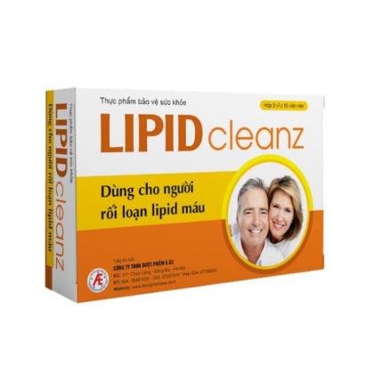 Lipid Cleanz - Giảm nguy cơ xơ vữa động mạch hộp 30 viên