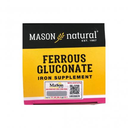 Mason Natural Ferrous Gluconate