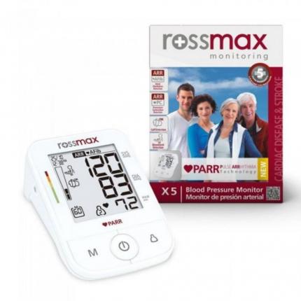 Loại băng tay nào phù hợp để sử dụng cùng với máy đo huyết áp Rossmax X5?
