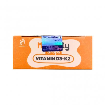 M'smarty drops vitamin D3-K2 - Hỗ trợ tăng chiều cao lọ 10ml