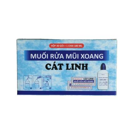 Muối Kèm Bình Rửa Mũi Xoang Cát Linh