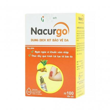 Nacurgo 100 lần xịt - Xịt băng vết thương