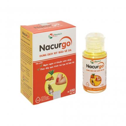 Xịt tạo màng bảo vệ vết thương Nacurgo 12ml