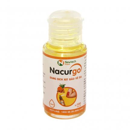 Xịt tạo màng bảo vệ vết thương Nacurgo 12ml