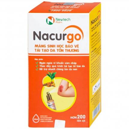 Nacurgo 200 lần xịt NewTech