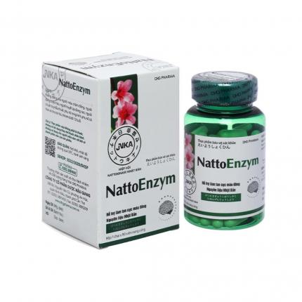 Natto Enzyme - Hỗ trợ tan cục máu đông, phòng ngừa đột quỵ