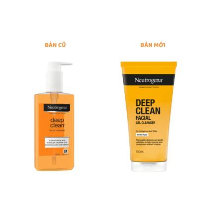 a Sữa Rửa Mặt Neutrogena Làm Sạch Sâu 150ml