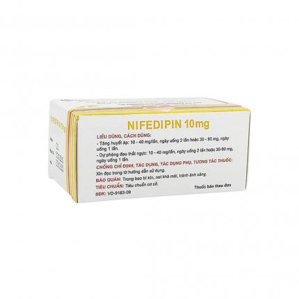 Nifedipin 10mg Armephaco - Điều trị tăng huyết áp