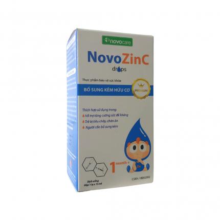 NovoZinC drops - Giảm triệu chứng rối loạn tiêu hóa lọ 15ml