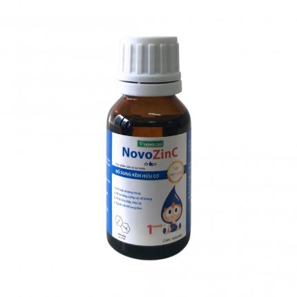 NovoZinC drops - Giảm triệu chứng rối loạn tiêu hóa lọ 15ml