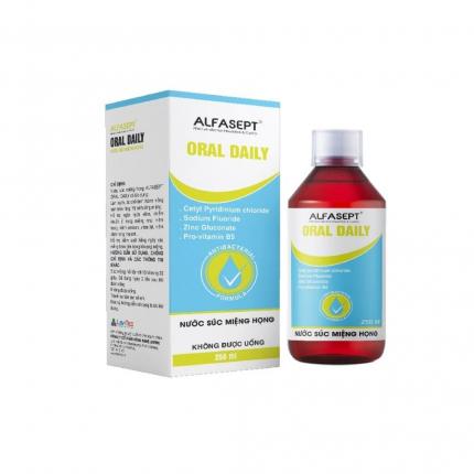 Nước súc miệng họng Alfasept Oral Daily