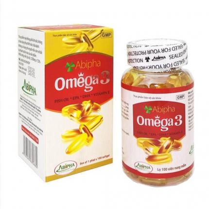 Omega 3 Abipha - Hỗ trợ bệnh lý tim mạch