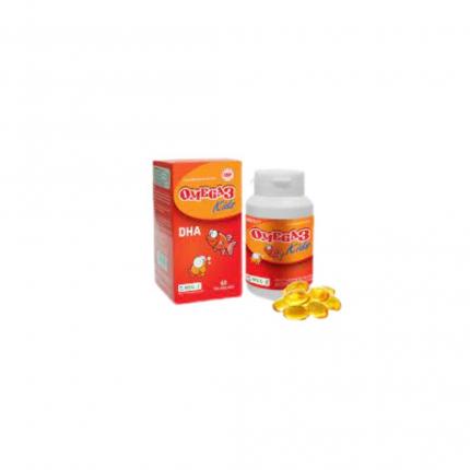 Omega 3 Kids DHA lọ 60 viên giúp bé phát triển trí não, thị lực 1