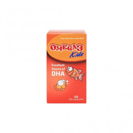 Omega 3 Kids DHA lọ 60 viên giúp bé phát triển trí não, thị lực 3