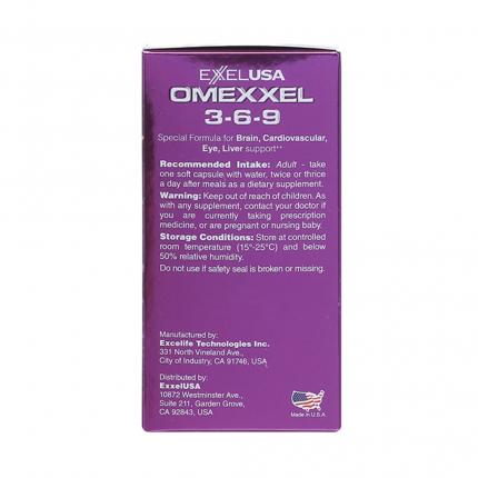 Omexxel 3-6-9 - Tốt cho trí não và bổ mắt 3