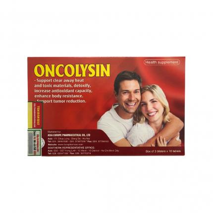 Oncolysin - Hỗ trợ tăng sức đề kháng, giảm u bướu