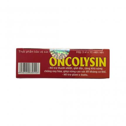 Oncolysin - Hỗ trợ tăng sức đề kháng, giảm u bướu