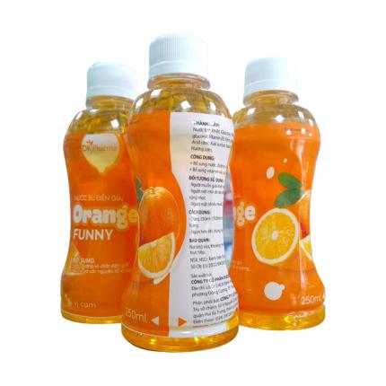 Orange Funny - Bổ sung nước, đường, các chất điện giải