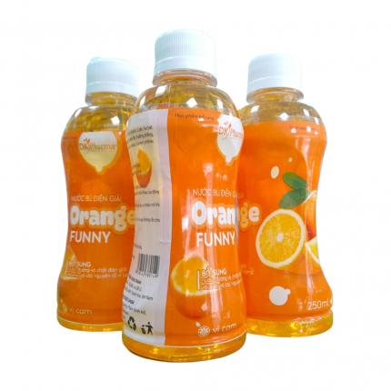 Orange Funny - Bổ sung nước, đường, các chất điện giải