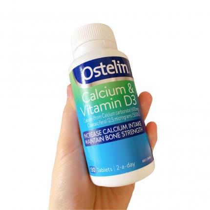 Ostelin Calcium & Vitamin D3 - Hỗ trợ xương răng chắc khỏe