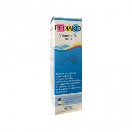 Pediakid Vitamin D3 - Bổ sung D3 cho xương bé chắc khỏe